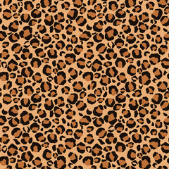Leopard Print Seamless Pattern - Wild animal print pattern design