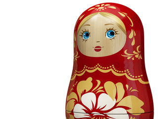 Russian Nesting Doll Close Up