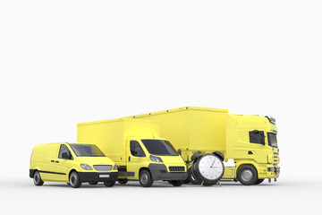 World wide cargo transport. 3D rendering