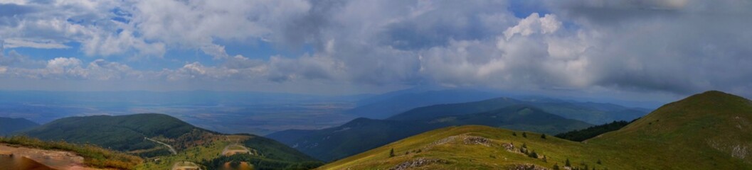 Landscape of Balkan mountains, Bulgaria