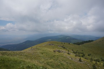 Landscape of Balkan mountains, Bulgaria