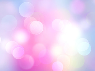 Pink abstract blurred background.Defocused bokeh.