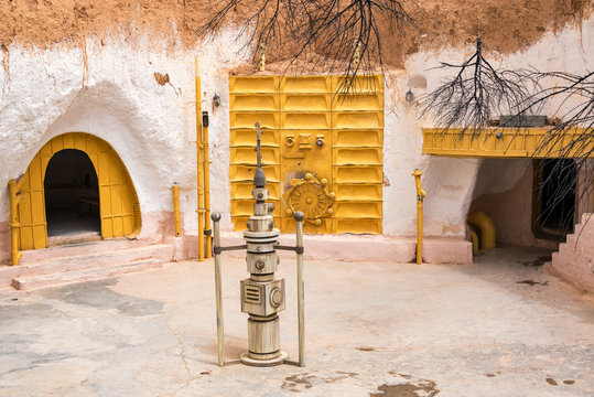 Props from Star Wars in Tunisia