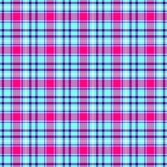 checked diamond tartan plaid scotch kilt fabric seamless pattern texture background - color light baby blue hot pink magenta purple violet white