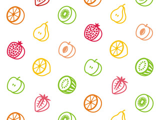 Vector illustration of fruit.