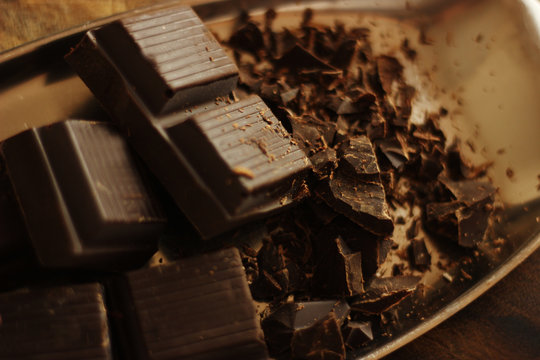 Dunkle Schokolade, Zartbitter Schokoraspeln