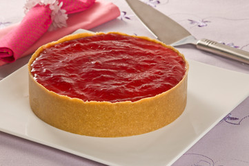 torta de morango
