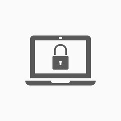 security laptop icon
