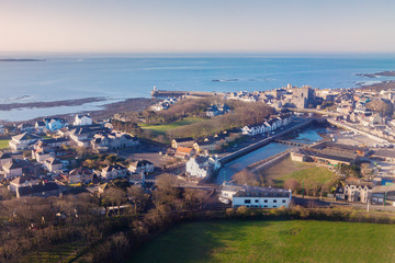 Obraz premium Castletown on Isle of Man