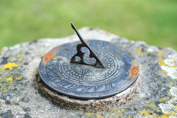 sundial in the park