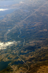 Aerial view of Nefoundland