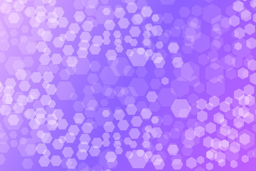 Hexagon Bokeh lights gradient background template