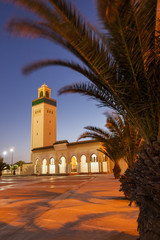 Fototapeta na wymiar Moulay Abd el Aziz Mosque in Laayoune