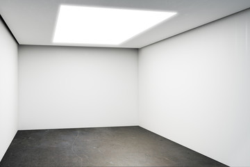 Empty concrete interior
