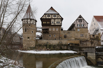 Fototapeta premium Zollernschloß in Balingen an der Eyach
