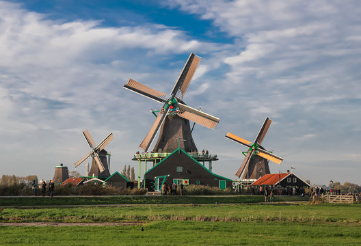 windmill village in Amsterdam