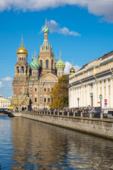 Obraz premium Church of the Savior on Spilled Blood
