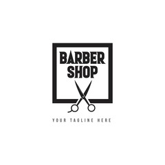 Barber Shop logo vector template