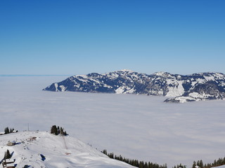 skiing swiss Montain 
