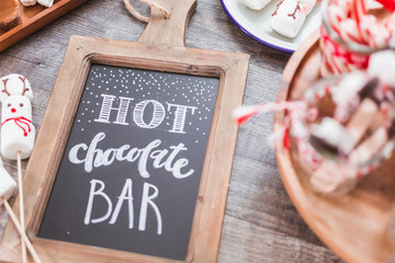 Hot chocolate station