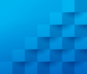 Blue abstract background vector with blank space for text.