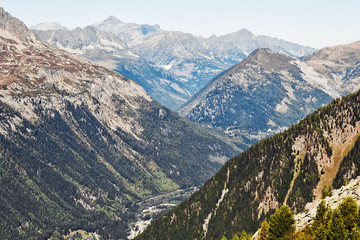 Naklejka premium Alps in Shamoni, France