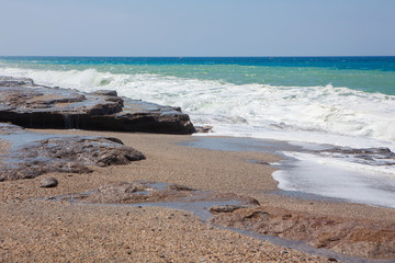Mediterranean sea beach