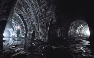 Underground abandoned big system