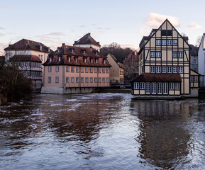 Architektur in Bamberg an der Regnitz.