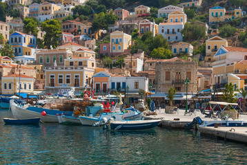 Fototapeta na wymiar Symi, Dodecanese island, Greece