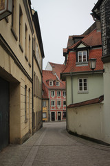 Fototapeta na wymiar Medieval Bamberg Street