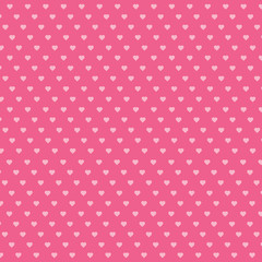 Heart background vector pattern - St Valentines day illustration repeating hearts popular love heart decor inspiration idea