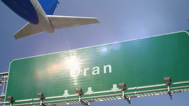 Airplane Take off Oran