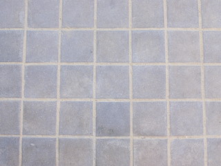 grey floor in street walking tiles texture background