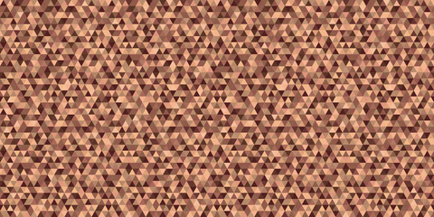 Tile pattern with triangles. Seamless geometric wallpaper of the surface. Mosaic background. Doodle for design. Print for polygraphy, posters, t-shirts and textiles. Fashion texture
