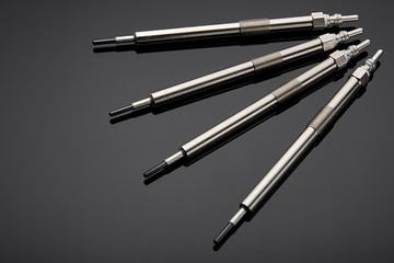 Four glow plugs for a diesel engine is the most essential to start in the winter