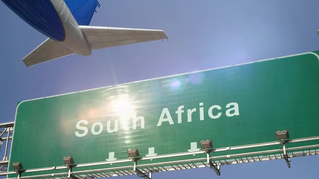 Airplane Take off South Africa