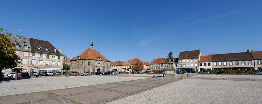 Place d&rsquo;Arme, Phalsbourg, Moselle, Grand Est, Lorraine, France