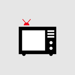 Old television icon. Element of Theatre icon for mobile concept and web apps. Detailed Old television icon can be used for web and mobile