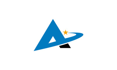 A logo white background