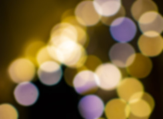 Bokeh lights defocussed background texture