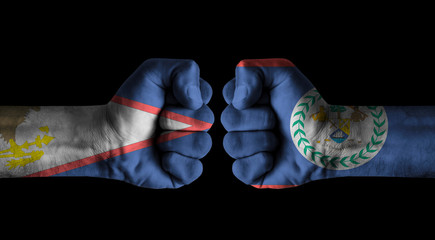 American samoa vs Belize
