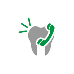 Call and contact icon. Element of Dental Care icon for mobile concept and web apps. Detailed Call and contact icon can be used for web and mobile