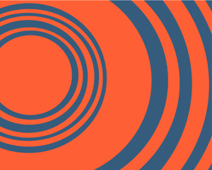 abstract background consisting of colored circles