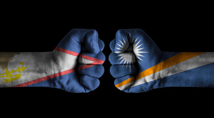 American samoa vs Marshall islands