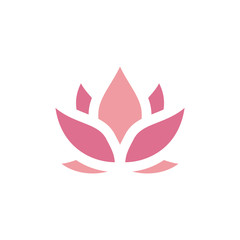 simple lotus flower
