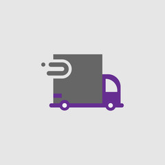 Fast, shipping icon. Element of Delivery and Logistics icon for mobile concept and web apps. Detailed Fast, shipping icon can be used for web and mobile