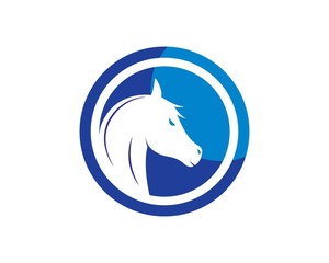 Horse Logo Template Vector illustration