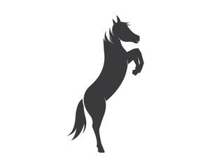 Horse Logo Template Vector illustration