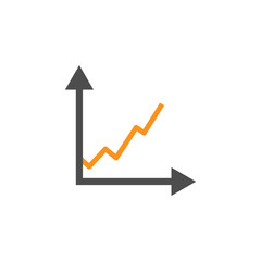 Grow and profit icon. Element of financial, diagrams and reports icon for mobile concept and web apps. Detailed Grow and profit icon can be used for web and mobile